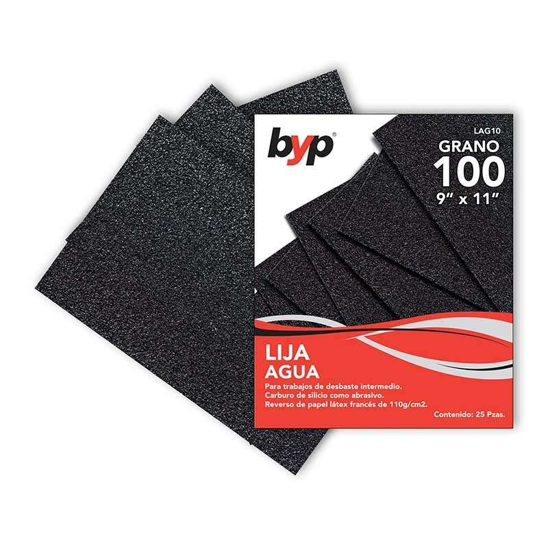 LIJA DE AGUA DE GRANO 400 BYP