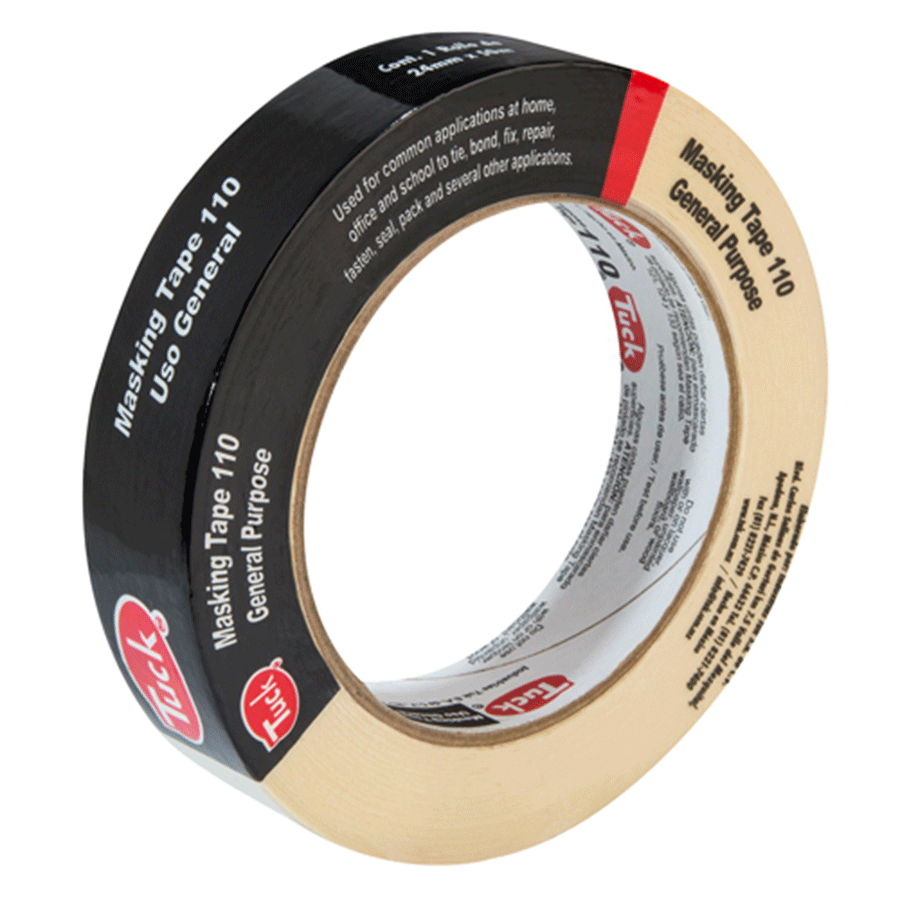 MASKING TAPE#110 NEGRO 18X50