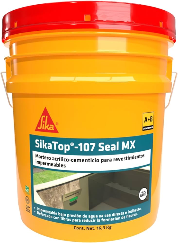 SikaTop Seal-107 blanco (A+B) Unidad  (16,3 Kg)